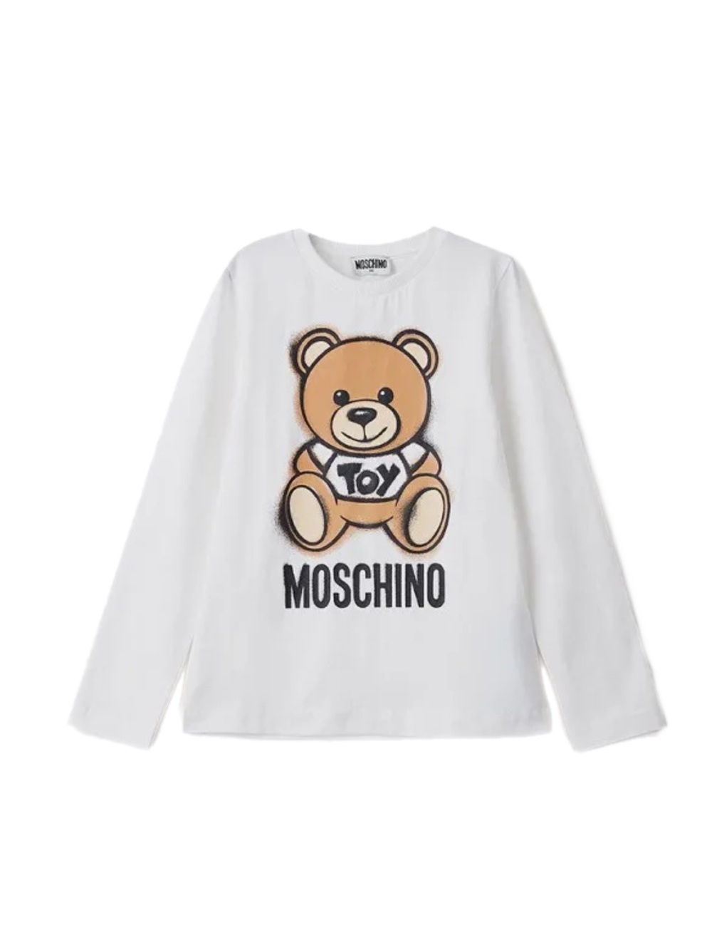Moschino Teddy Graphic Long-Sleeve Tee